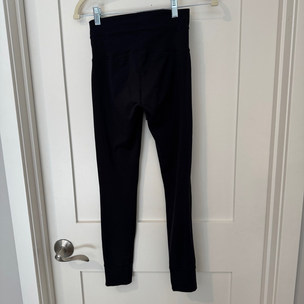 Vuori Womens VW323 Black Drawstring daily jogger Leggings XS